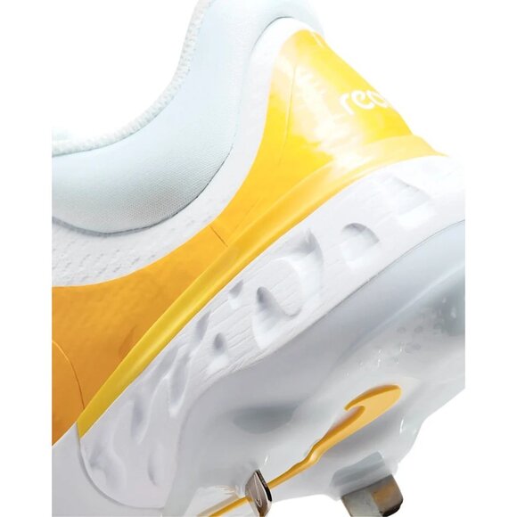 Nike Mens Alpha Huarache Elite 4 Metal Baseball Cleats DR6851-100 Yellow Size 7 main image 10